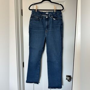 Good American Always Fits Good Classic Slim Straight Jeans